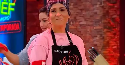 Katia Palma es eliminada de 'El Gran Chef Famosos'.