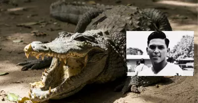 Jess Alberto Lpez muri tras ser devorado por un cocodrilo.