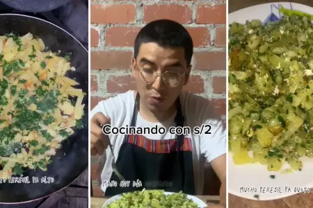 Joven peruano cocina su men con S/2.