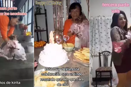 Mujer celebra XV años de su perrhija Kira