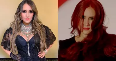 Dulce Mara pelirroja de nuevo a pocas semanas de la gira de RBD.