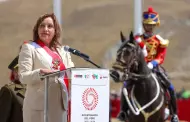 Presidenta Dina Boluarte convoca a unidad nacional mientras grupo de pobladores vocifera en su contra