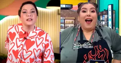 Natalia Salas 'chotea' a Mnica Torres en 'El Gran Chef Famosos'.