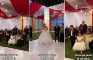 "Hermanos al rescate": Mujer sorprende con advertencia a su esposo el día de su boda