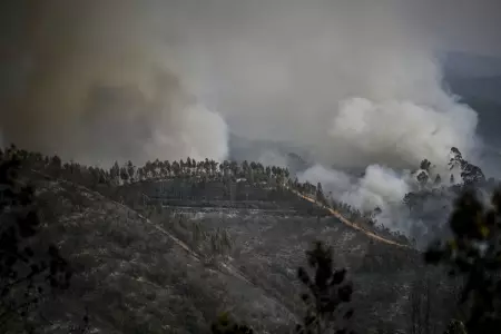 Espaa espera un calor rcord, los incendios dan respiro a Portugal