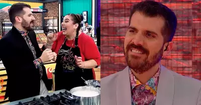 Jos Pelez llora tras eliminacin de Mnica Torres de 'El Gran Chef Famosos'.