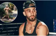 Manuel Turizo: Captan al cantante corriendo totalmente desnudo por las calles de Miami