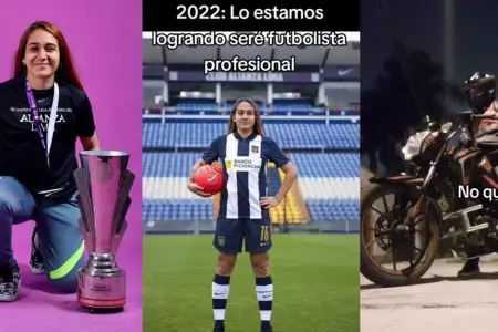 Jugadora de Alianza Lima dej liga femenina y ahora reparte delivery.