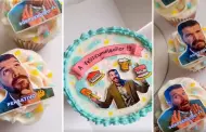 "A felizcumpleaar": Joven sorprende con su torta de cumpleaos al estilo Jos Pelez
