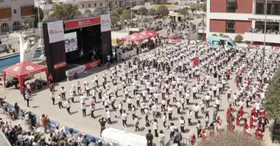 Se registr Rcord Guinness en Huancayo por baile de 400 personas