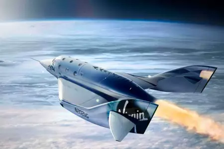 Virgin Galactic pudo ofrecer su primer viaje tras ms de 20 aos de espera.