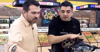 Mauricio Mesones es eliminado de la competencia 'El Gran Chef Famosos'.