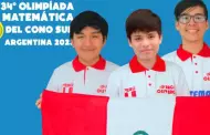 Estudiantes peruanos ganaron dos medallas de oro y dos de plata en Olimpiada Sudamericana de Matemtica