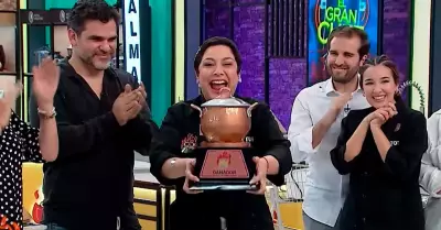 Natalia Salas gan la segunda temporada de 'El Gran Chef Famosos'.