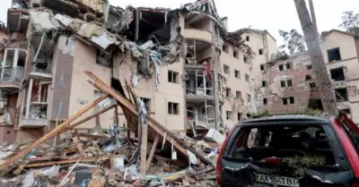 El reciente bombardeo en el sur de Ucrania dej siete vctimas mortales.