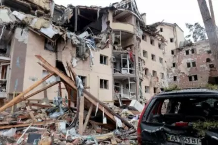 El reciente bombardeo en el sur de Ucrania dejó siete víctimas mortales.