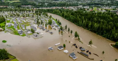 Inundaciones en Noruega