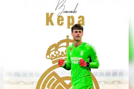 Kepa llega al Madrid cedido desde Chelsea.