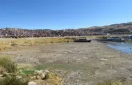 Alerta en Puno! Nivel de agua del lago Titicaca desciende a su mnimo histrico por sequa