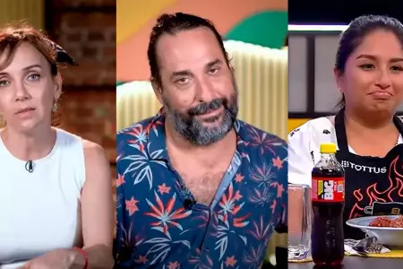 Milene Vsquez, Loco Wagner y 'La Herbolaria' en 'El Gran Chef Famosos'.