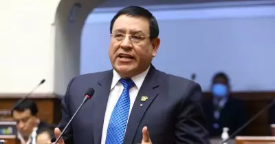 Alejandro Soto, presidente del Congreso.