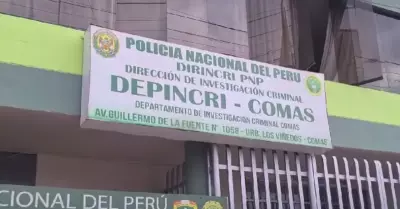 Sujetos detenidos en Depincri de Comas.
