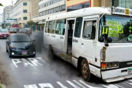 Parque Automotor provoca el 58% de la contaminacin del aire de Lima y Callao.