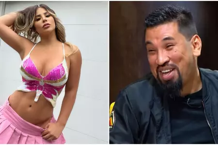 Gabriela Serpa elude responder sobre su relacin pasada con Aldo Miyashiro