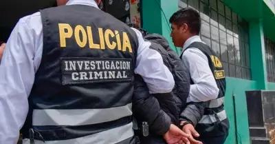 Menor de 15 aos se entreg a la Polica luego de atropellar a joven en Huancave