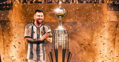Messi estara cerca de disputar la Copa Libertadores.