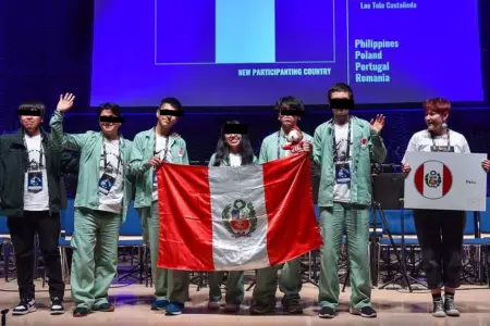 Estudiantes peruanos ganaron medallas de plata en concurso internacional.