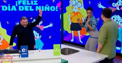 Nelly Rossinelli y Javier Masas demuestran ser atlticos en 'El Gran Chef Famos