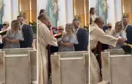 "Hoy no, Jess": Beb hace travesura y casi arruina su bautizo en plena misa