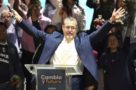 Bernardo Arvalo es electo presidente de Guatemala.