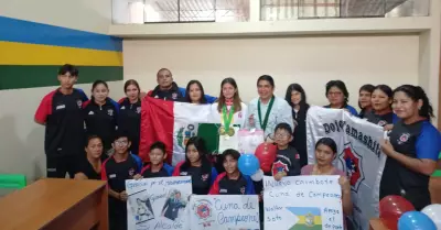 Luciana Julca gana medallas de oro en Sudamericano de Judo.