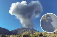 Atencin! Volcn Ubinas registra nueva explosin y supera los 3000 km de altura