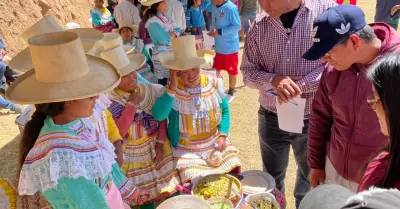 Realizan feria de Integracin Agropecuaria en centro poblado de Pisha