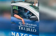 Trujillo: reportan a polica y sereno durmiendo al interior del patrullero