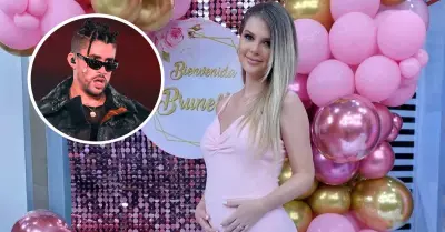 Brunella Horna sorprende al revelar que su beb escucha a Bad Bunny.