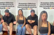 "Y sigo esperando": Venezolano dice que la dejará, pero su novia sorprende con su reacción