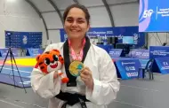 Medalla de Oro para Per: paradeportista Laura Puntriano triunf en abierto de Taekwondo en Corea del Sur