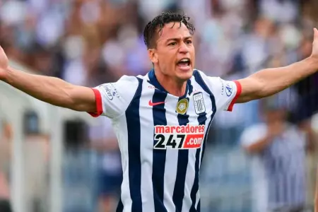 Cristian Benavente, jugador de Alianza Lima.