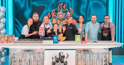 Natalia Salas y Ricardo Rondn regresan hoy a 'El Gran Chef Famosos' por 100 pro