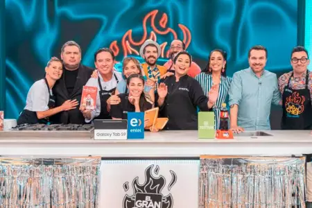 Natalia Salas y Ricardo Rondn regresan hoy a 'El Gran Chef Famosos' por 100 pro