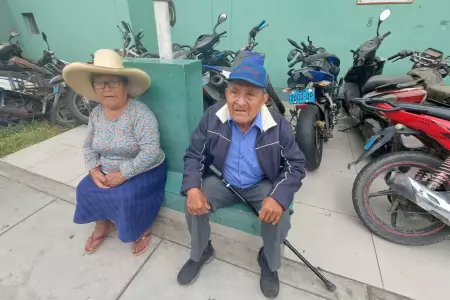 Pareja de ancianos llegan desde Huamachuco, toman taxi y les roban sus pertenenc