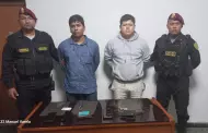 Atrapan a sujetos que, a travs de falso taxi, asaltaron a pasajero que lleg desde Lima