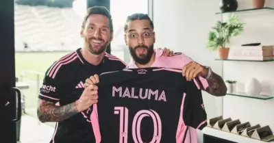 Maluma y Messi juntos en videoclip