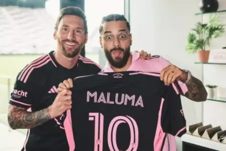 Maluma y Messi juntos en videoclip