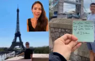 Inaudito! Viaj con su novio por Europa pese a que l le fue "infiel" y se volvi viral