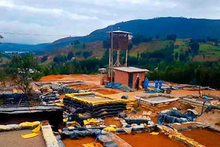 En un gran operativo, Policía destruye maquinaria para minería ilegal en La Libe